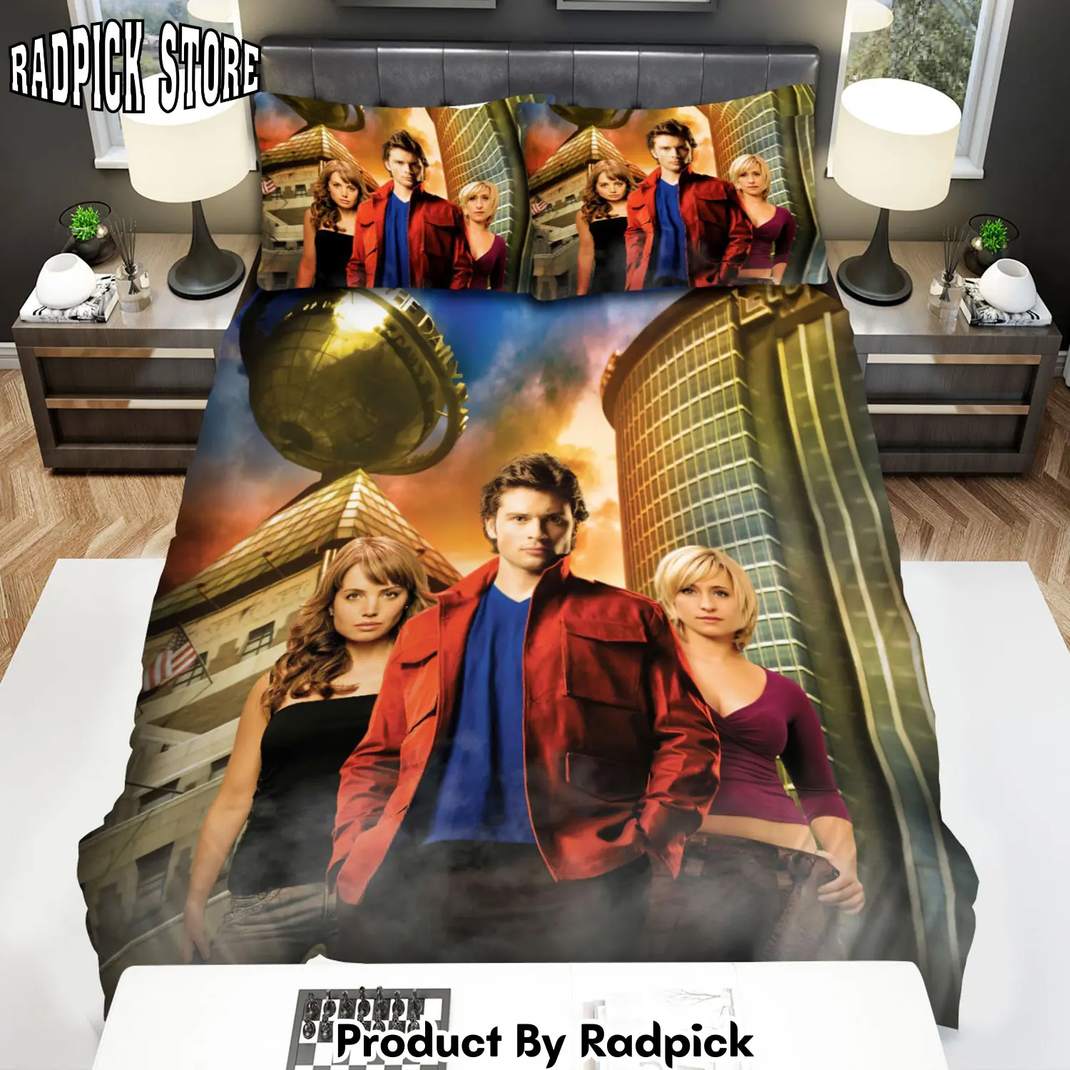 Radpick smallville movie poster 2 bed sheets spread comforter duvet cover bedding sets rp3272228